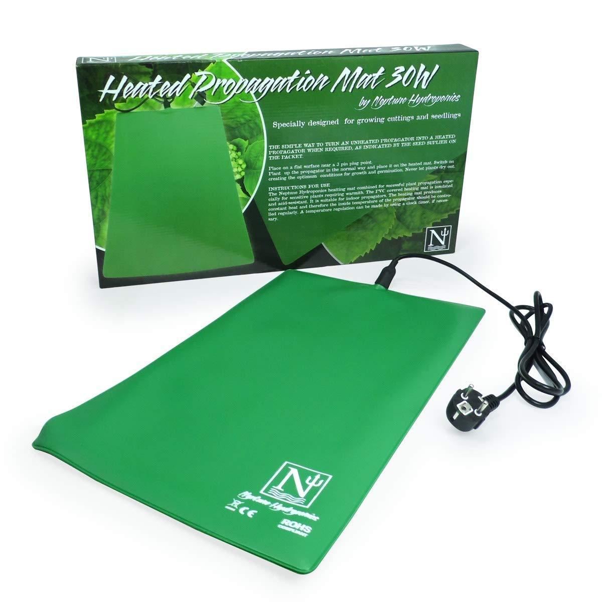 NEPTUNE HYDROPONICS - Tappetino Riscaldante 50 cm x 30 cm - 30 W