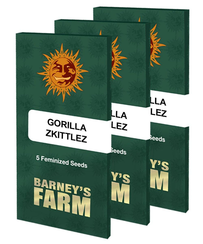 Aeroponica, Barney's Farm, Brands_Barney's Farm, Coltivazione, FEMMINIZZATI, Gorilla Zkittlez, Idroponica, Indoor, Outdoor, Semi, THC, Tipo_Femminizzati - doisgrowshop.it