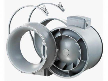 Aspiratore TT 100 Pro Bi-Potenza cablato con Interruttore 180-245 mc/h