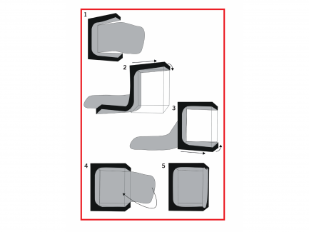 Hydro shoot 238x120x200 cm