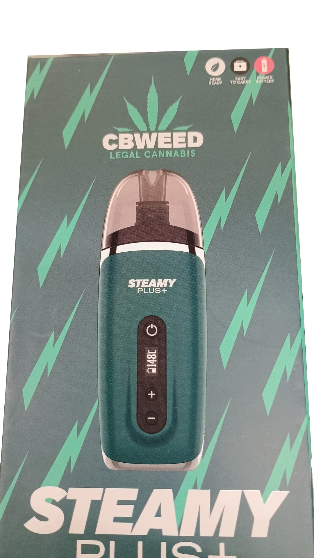 Vaporizzatore Portatile Steamy Plus